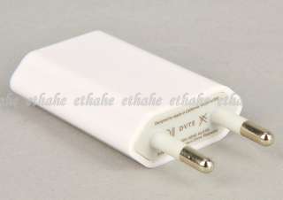 For iPhone 4 iPod EU Wall Charger AC Adapter White EAE154  