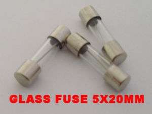 15x Glass Fuse 5x20mm 15A 250V Fast Blow   