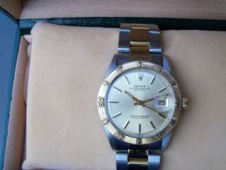 Vintage Rolex 1625 Thunderbird Datejust Gold / Stainless Two Tone 