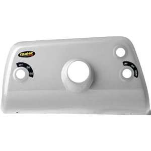  Maier Mfg Driver Side Dash Cover   Silver , Color Silver 