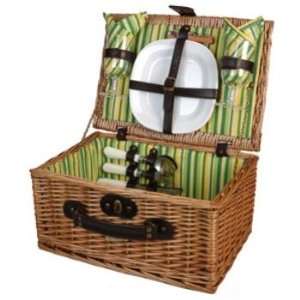  Willow Picnic Basket for 2 