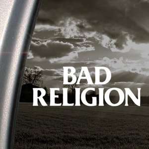  Bad Religion Decal Punk Band Truck Window Sticker 