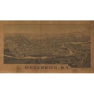  1885 Map of Greenwich, New York