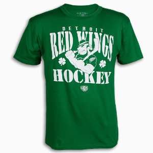 Detroit Red Wings Saint Patricks Day Pierce T Shirt  