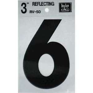  20 each Hy Ko Self Adhesive Reflective Vinylnumber (RV 50 