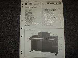 Roland HP 1800 Schematic  