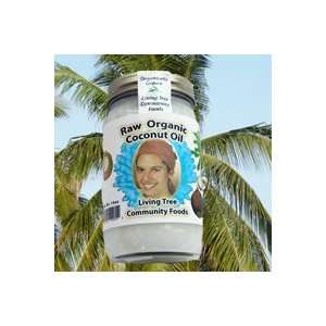 Living Tree Raw Organic Coconut Oil Grocery & Gourmet Food