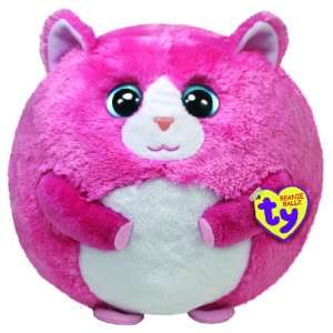  Ty Beanie Ballz Tumbles The Pink Cat (Large) Toys & Games