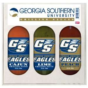  8 Pack GEORGIA SOUTHERN Eagles Grilling Gift Set 3 12 oz 