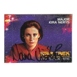 Nana Visitor Star Trek DS9 Major Kira Autographed Trading Card #3 