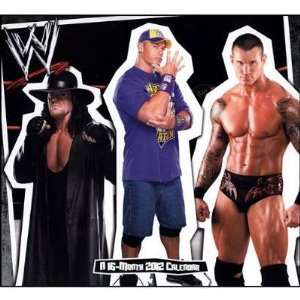    (11x12) WWE Wrestling 16 Month 2012 Sports Calendar