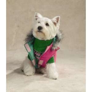  WATERMELON   XX SMALL   Reversible Puffy Dog Vest Pet 