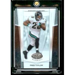  2007 Leaf Certified Materials Football # 124 Fred Taylor 