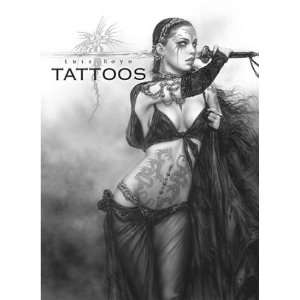  Luis Royo Tattoos Portfolio Set of 6 13 1/2 x 10 3/8 