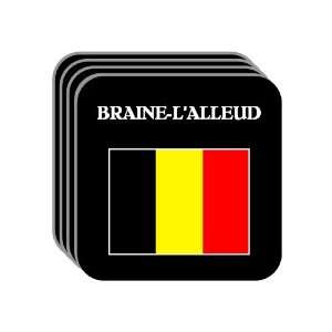  Belgium   BRAINE LALLEUD Set of 4 Mini Mousepad 