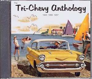 Tri Chevy CD ROM Book 1955 1956 1957 Chevrolet photos  