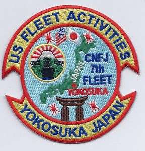 US Fleet Activites, CNFJ 7th Flt Yokosuka Japan c6944  