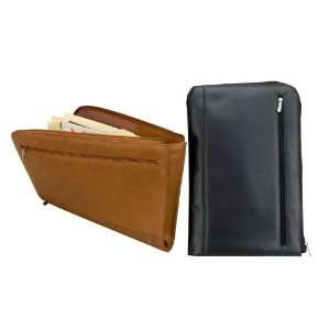  Napa Cowhide Zip Around Holder (Legal Size)  Tan Office 