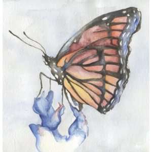  Butterfly Watercolor Original Painting, Original 