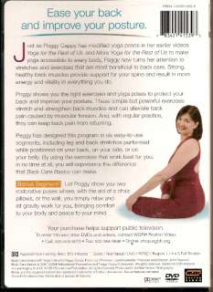 Yoga For The Rest of Us Back Care Basics DVD Cover
