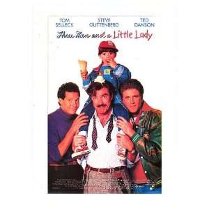  Three Men and a Little Lady Movie Poster, 10 x 14 (1990 