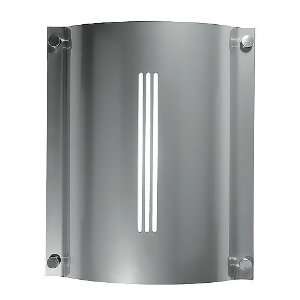 Saturn wall sconce   white, Outdoor/Wet Location capable, 110   125V 