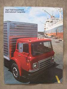 1974 International Cargostar Truck brochure  