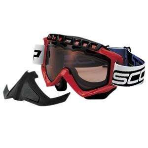  Scott 89 Xi Turbo Goggles   One size fits most/Red 