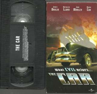 The Car (VHS, 1999, Collectors Edition) ANCHOR BAY VHS RELEASE 