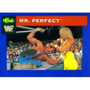  1991 Classic WWF Wrestling Card #63  Mr. Perfect Curt 