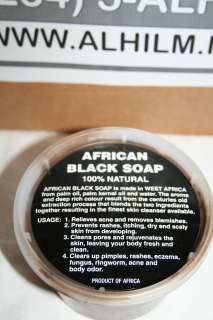   Made RAW ORGANIC African Black Soap 16oz 1Lb 1 Lb GHANA PUREST POURED