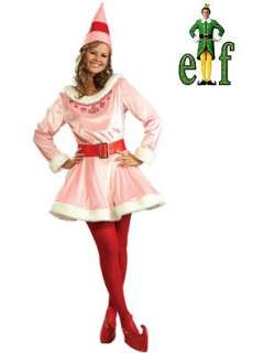  Deluxe Womens Size 12 Elf Movie Jovi Christmas Costume 