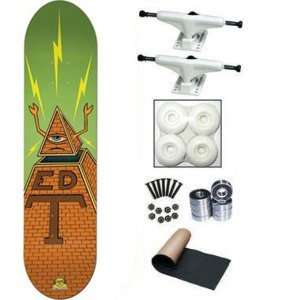  Toy Machine Ed Templeton All Seeing Sect 8.0 Skateboard 