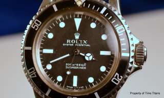 rolex submariner meters first movement rolex 1520 crystal acrylic 
