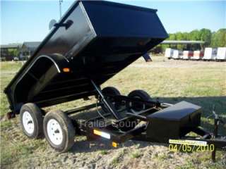 NEW 5 X 10 5X10 7,000 LB Dump Trailer w/ Warranty  