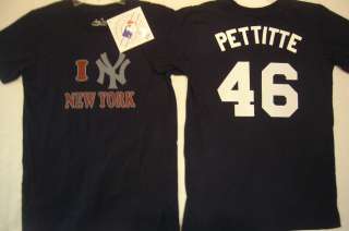 215 WOMENS Majestic SELECT Yankees ANDY PETTITTE I NY New York 