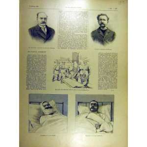  1898 Rouffaud Etievant Berzelius Hospital Renard Print 