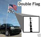20 FT Flagpole To Go Flag Pole W/Wheel Mount TUTP 20