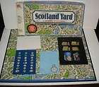 Complete Milton Bradley 1985 Scotland Yard Game