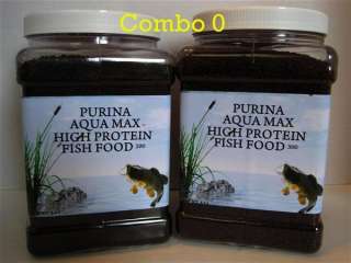 Purina Aqua Max Fish Food 200 & 300 Combo Packs  