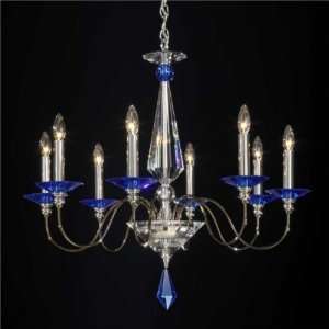  Schonbek Worldwide 9678 49SP 8 Light Jasmine Chandelier 