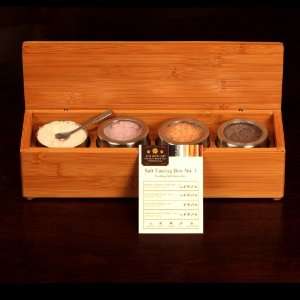 Bamboo Salt Box Collection   No.1   Taste the world of salts TM by 