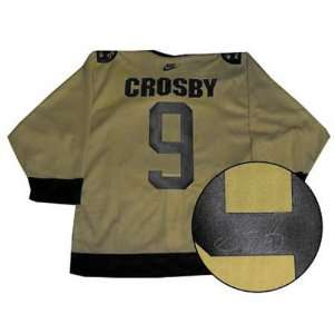  Sidney Crosby Team Canada Autographed Replica Mustard 