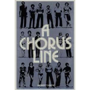 Chorus Line, A Poster (Broadway) (27 x 40 Inches   69cm x 102cm) (1975 