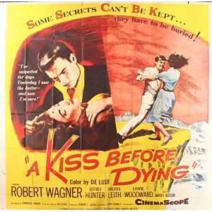 A Kiss Before Dying Poster 30x30 Robert Wagner Jeffrey 