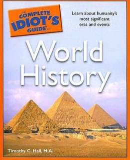   Guide to World History by Timothy C. Hall, Alpha Books  Paperback