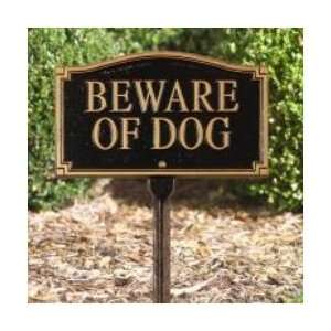  Whitehall Beware of Dog Statement Marker Plaque (14292 PC 