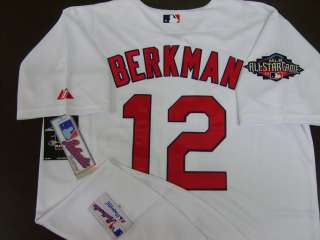 Lance Berkman 2011 All Star Patch St. Louis Cardinals Home Jersey 