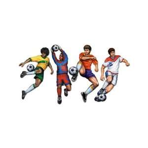  Soccer Cutouts (Pack of 24)