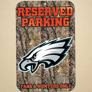 com NFL Philadelphia Eagles Realtree Camo Fans & Hunters Only Parking 